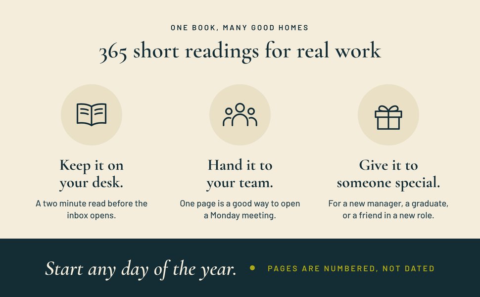 Three ways to use B.I.B.L.E.: on your desk, with your team, or as a gift